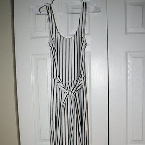 STRIPED JUMPSUIT